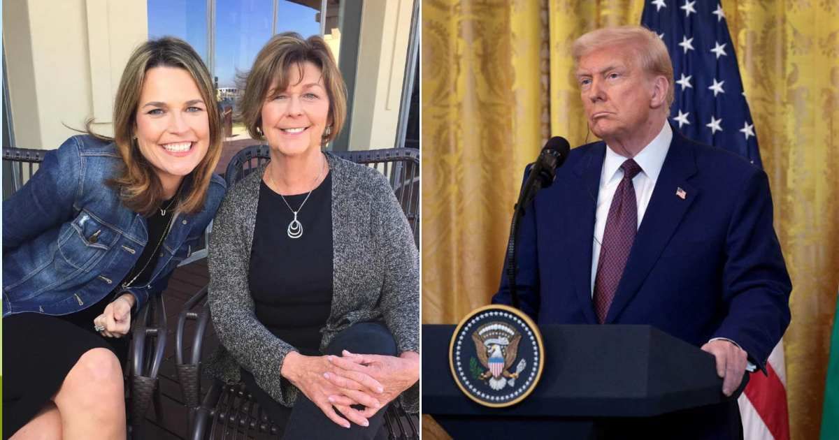 The White House confirmed that President Donald Trump spoke with Savannah Guthrie by phone, following his pledge a day earlier to reach out and offer federal assistance (@savannahguthrie/Instagram, Getty Images)