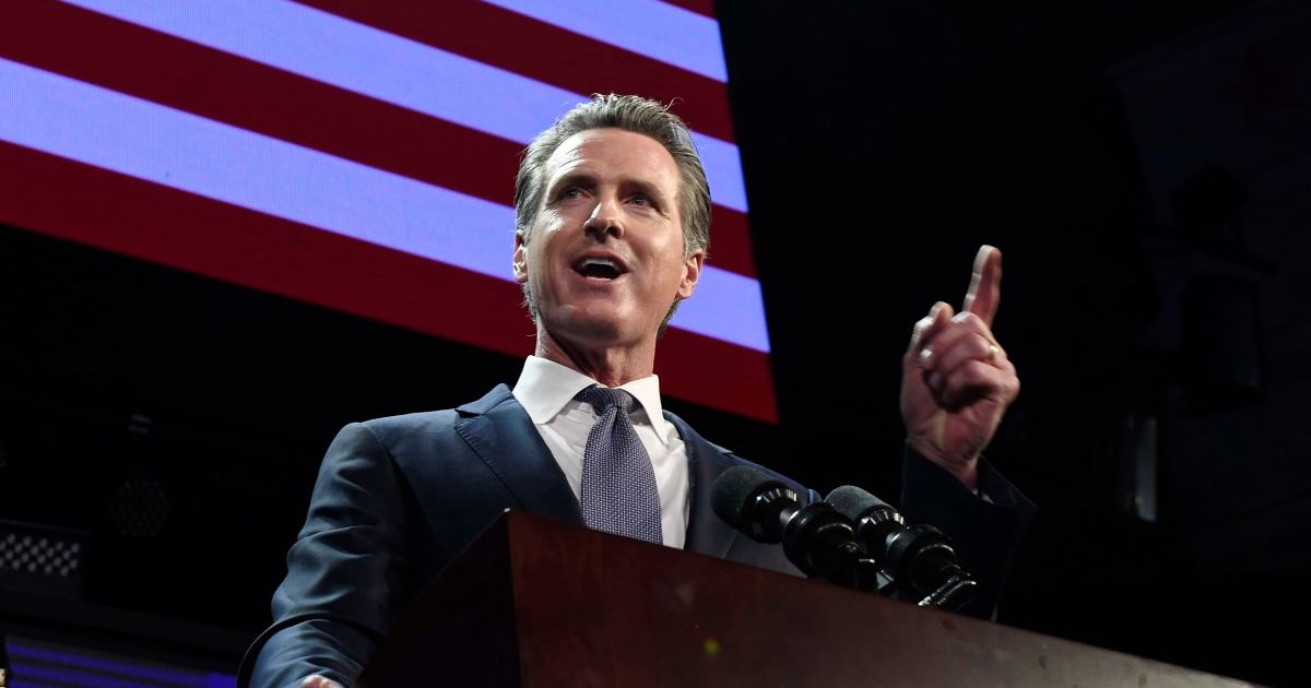 Gavin Newsom’s redistricting push countered Texas GOP gains as California adopted changes mirroring a map that the Court upheld in December, adding five GOP seats (Getty Images)