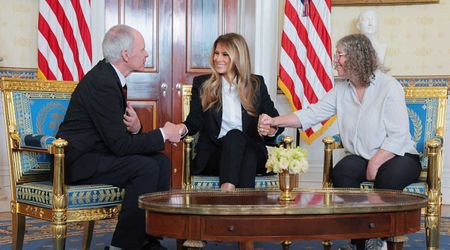 Melania Trump honors freed American-Israeli hostage Keith Siegel in White House meeting