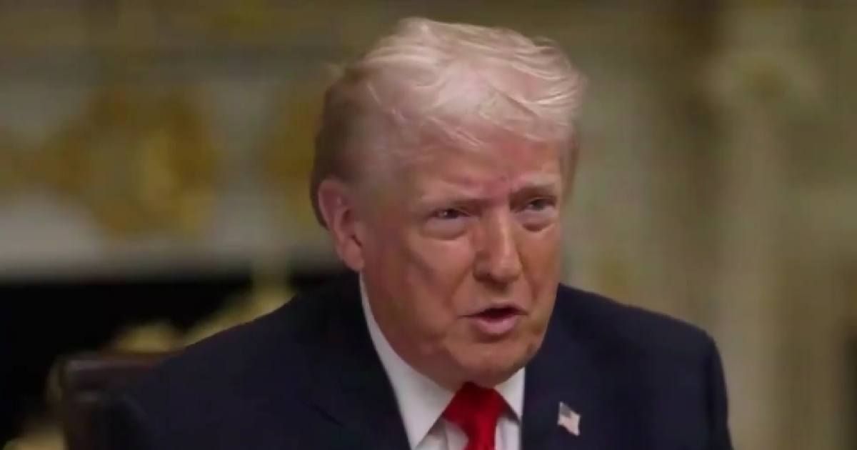 Trump spoke about federal troop deployments during an interview discussing security for major US sporting events(Screengrab/@RapidResponse47/X)