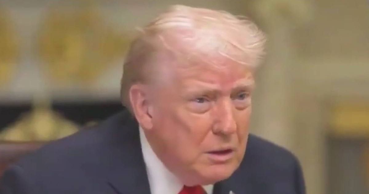President Donald Trump spoke about the deaths of Alex Pretti and Renee Nicole Good during an NBC News interview (@EricLDaugh/X)