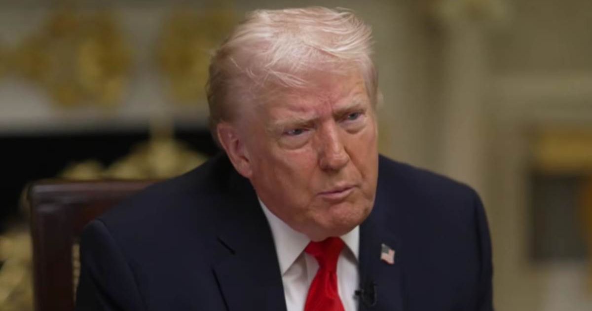 President Donald Trump spoke about JD Vance and Marco Rubio during an NBC News interview on February 5 (Screengrab/NBC News/YouTube)