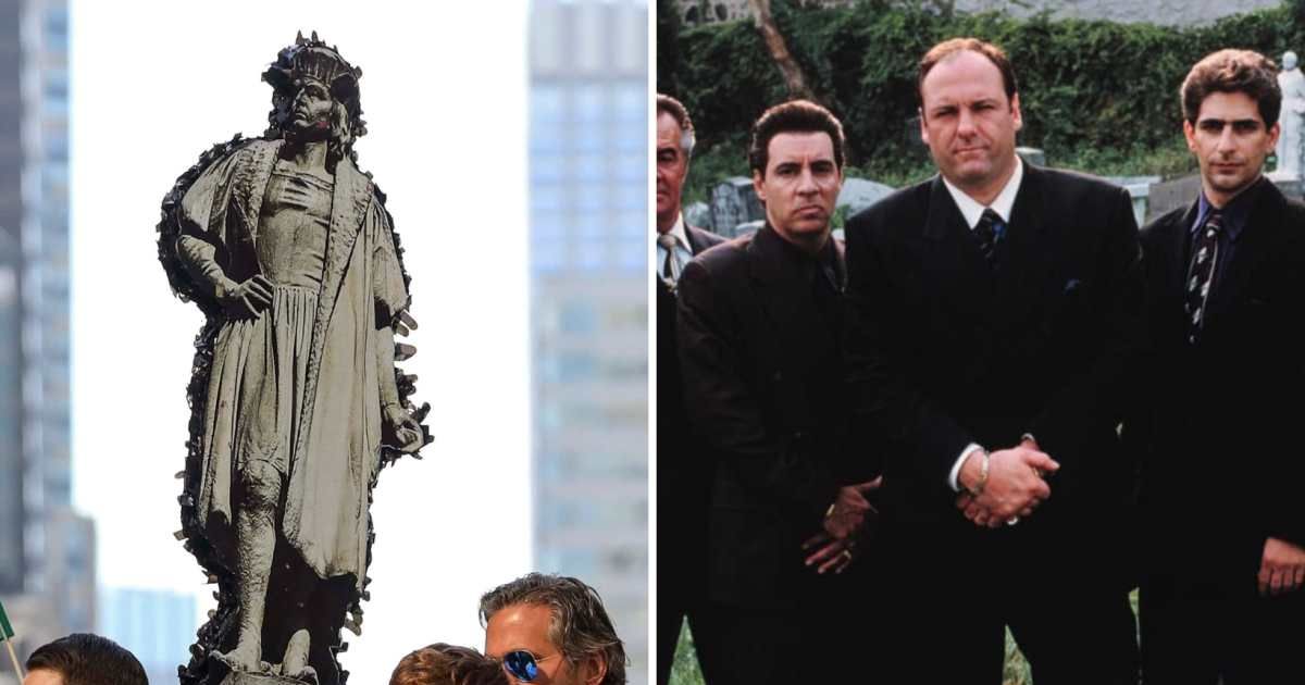 The White House cited 'The Sopranos' while defending President Donald Trump’s reported plan to honor Christopher Columbus, with spokesman Davis Ingle calling him a hero (Getty Images)