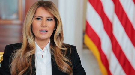 Melania Trump stays focused on heroic hostages when asked about Ghislaine Maxwell