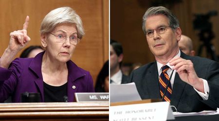 Elizabeth Warren and Scott Bessent clash over Trump’s joke about suing Fed nominee Kevin Warsh