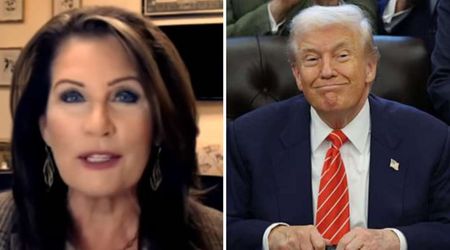 Michele Bachmann says Trump is handsome, in incredible shape, and beats Gavin Newsom