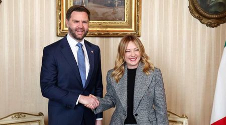 Giorgia Meloni pushes back on 'surreal' ICE protests and champions unity with JD Vance at Olympics