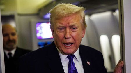 Trump says markets hit record highs as Dow tops 50,000, claims prices are 'way down'