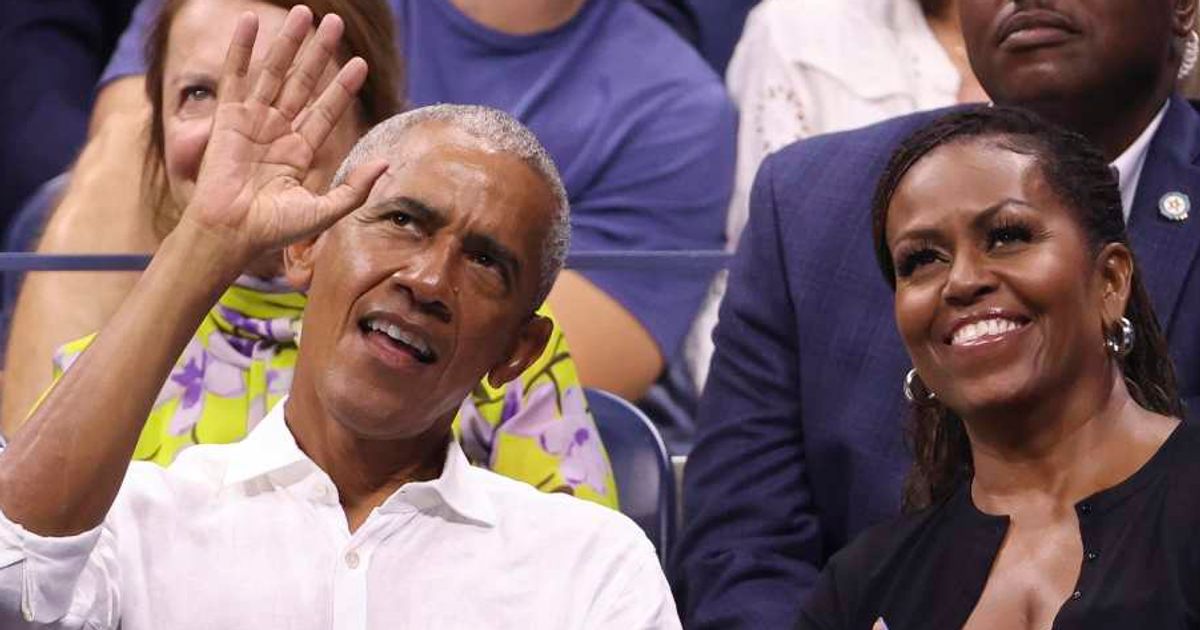 Former President Barack Obama and Michelle Obama appeared to respond indirectly after an AI-generated video depicting them as apes was shared and later deleted from President Donald Trump’s Truth Social account (Getty Images)