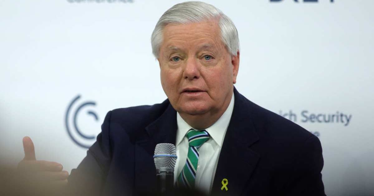 US Senator Lindsey Graham said on Saturday that Democrats’ proposal on Immigration and Customs Enforcement deserves a vote (Getty Images) 