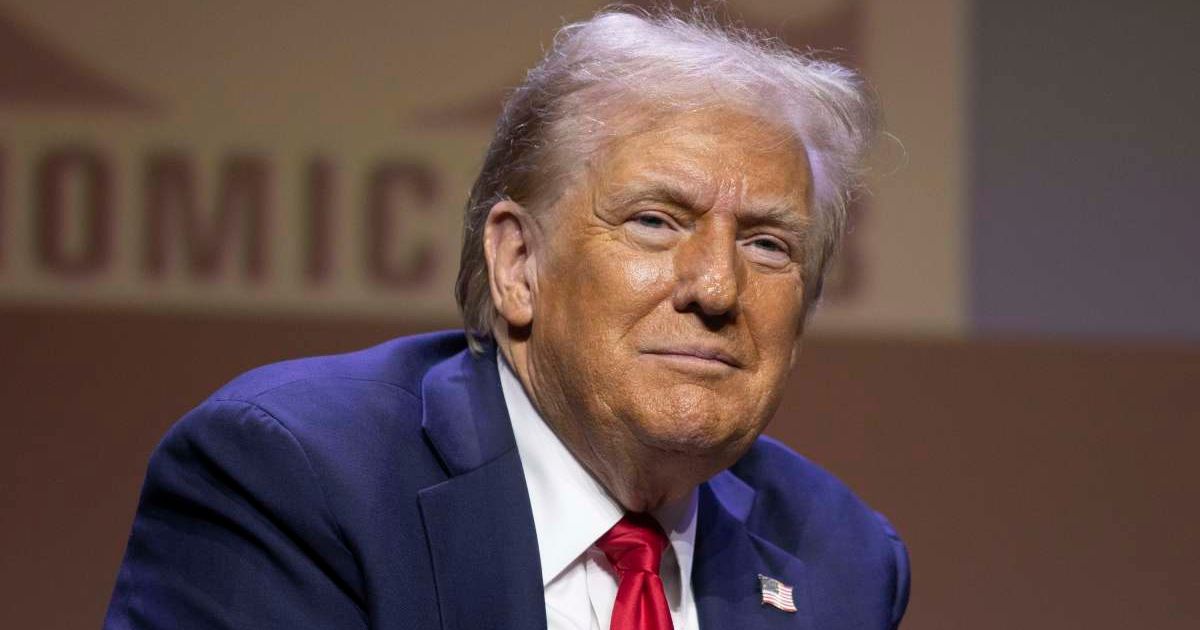 President Donald Trump argued that critics failed to see long‑term benefits of the Nexstar and Tegna merger, promising that they'll profit once the merger succeeded (Getty Images)