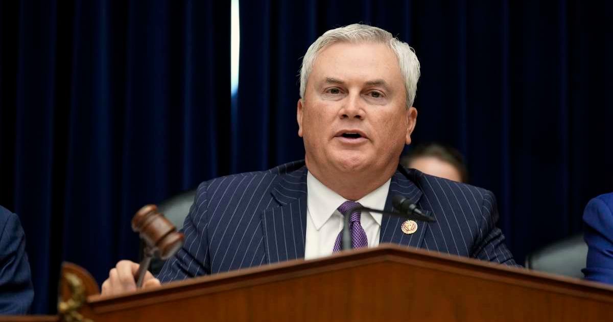 House Oversight Chairman James Comer criticizes Hillary Clinton for calling for a public hearing instead of an Epstein investigation deposition (Getty Images)
