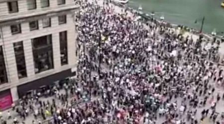 Fact Check: Does the video show a protest in New York following latest release of Epstein files?