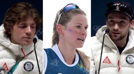 Team USA skiers Hunter Hess, Jessie Diggins, Chris Lillis and others slam ICE at Winter Olympics