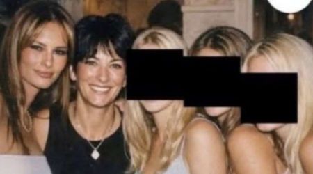Fact Check: Is the photo showing Melania Trump and Ghislaine Maxwell with unidentified girls real?