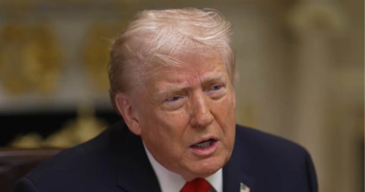 President Donald Trump calls US economy his economy (YouTube/ NBC News)