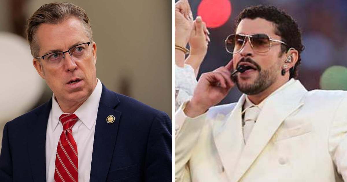 Rep Andy Ogles has formally requested a congressional investigation into Bad Bunny’s Super Bowl LX halftime performance, alleging that the show featured 'explicit and indecent content' (Getty Images)