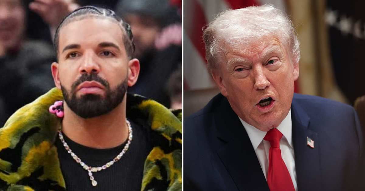 Drake has not commented on the move, but in 2017 he criticized Donald Trump during a London concert over division and conflict (Getty Images)