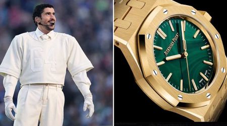 Bad Bunny dons $75K watch made of 18K gold at 2026 Super Bowl halftime show