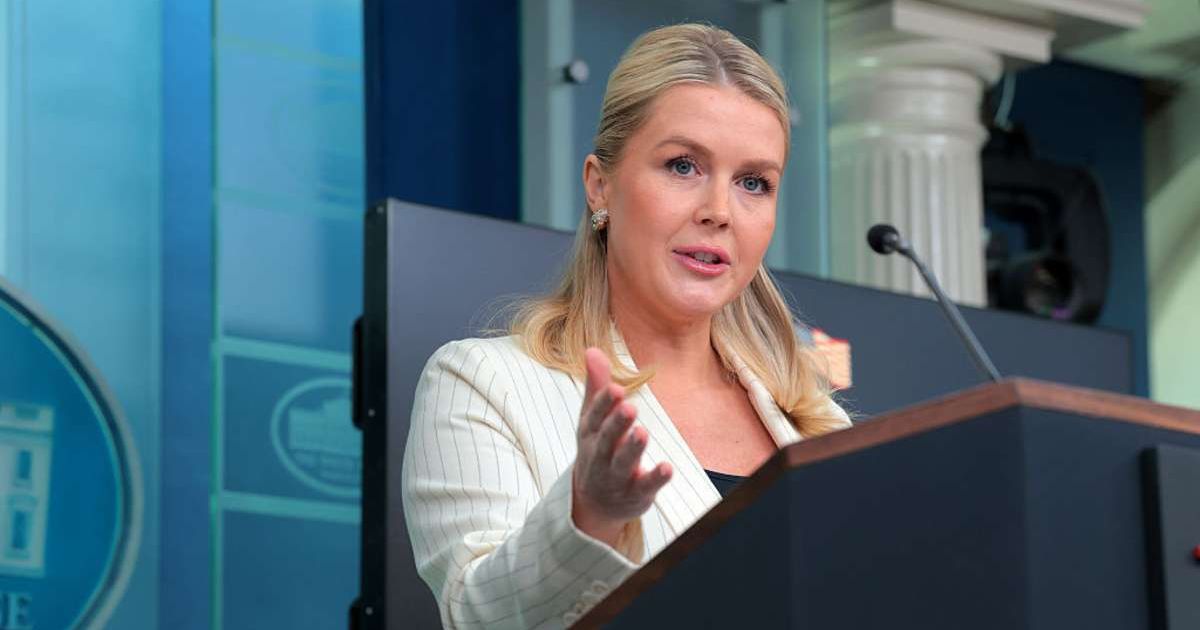 White House Press Secretary Karoline Leavitt clarified that Maxwell's pardon is not on Trump's priority list (Getty Images)
