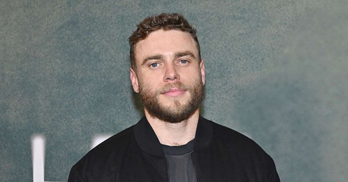 An online rumor claimed freestyle skier Gus Kenworthy wrote an anti–Immigration and Customs Enforcement message in snow before the Winter Olympics (Roy Rochlin/Getty Images)