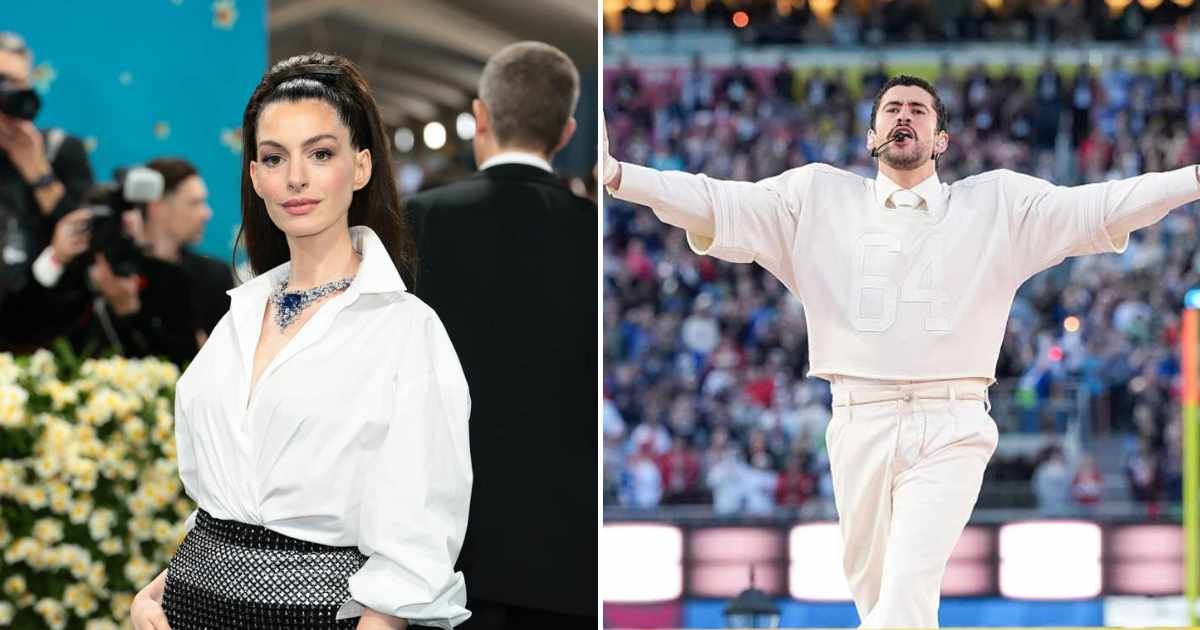 Anne Hathaway called Bad Bunny’s Super Bowl LX halftime show 'amazing,' praising the star-studded, unity-driven Levi’s Stadium performance (Getty Images)