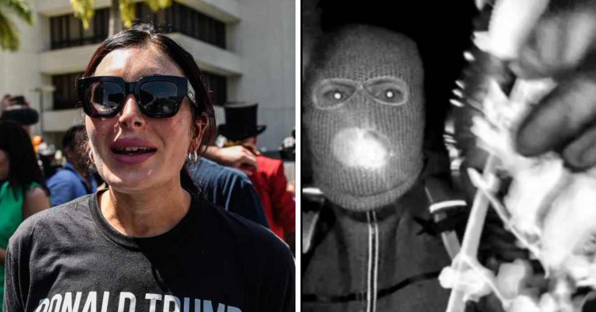 On February 10, the FBI released footage of a masked person near Nancy Guthrie’s home, as Kash Patel said new images show possible camera tampering (Screengrab/@FBIDirectorKash/X, Getty Images)