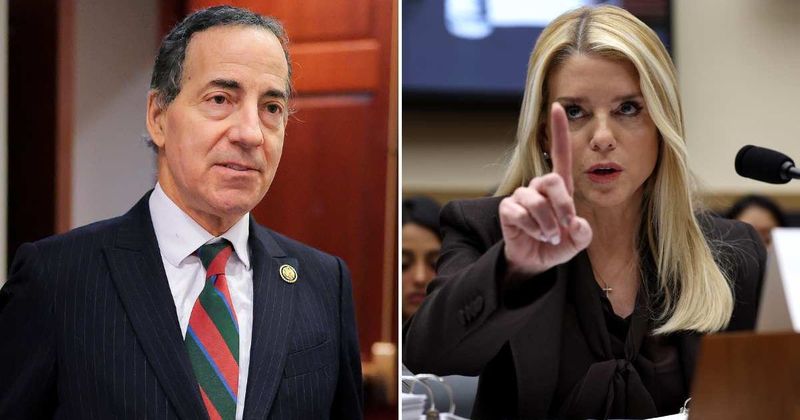 Pam Bondi blasts ‘washed-up, loser lawyer’ Jamie Raskin in House Judiciary hearing on Epstein files