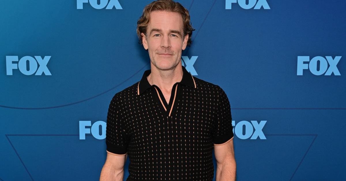 In the wake of James Van Der Beek’s death at 48, a GoFundMe page has been launched to support his widow and their six children (Andrew Toth/Getty Images)