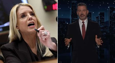 Jimmy Kimmel slams Pam Bondi’s Trump defense during Epstein hearing: Talks like 'teenage girl'