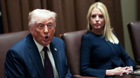 Trump rallies behind Bondi after Epstein hearing, blasts Massie as 'total fool'