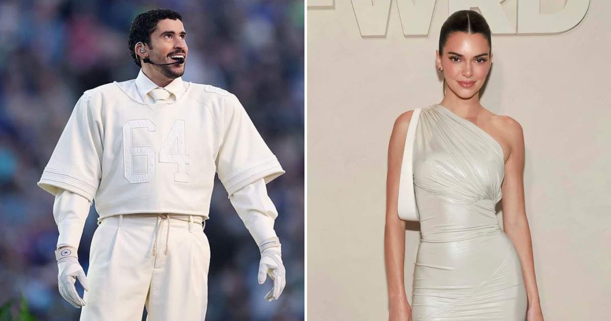 Viral clip shows Bad Bunny and Kendall Jenner leaving together in a luxurious car (Getty Images)