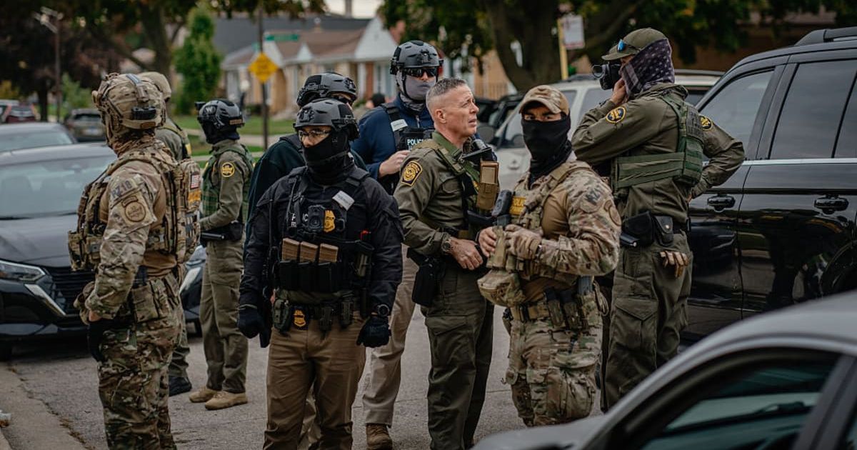 An X post claimed ICE will now detain animals that are not native to the US (Getty Images)