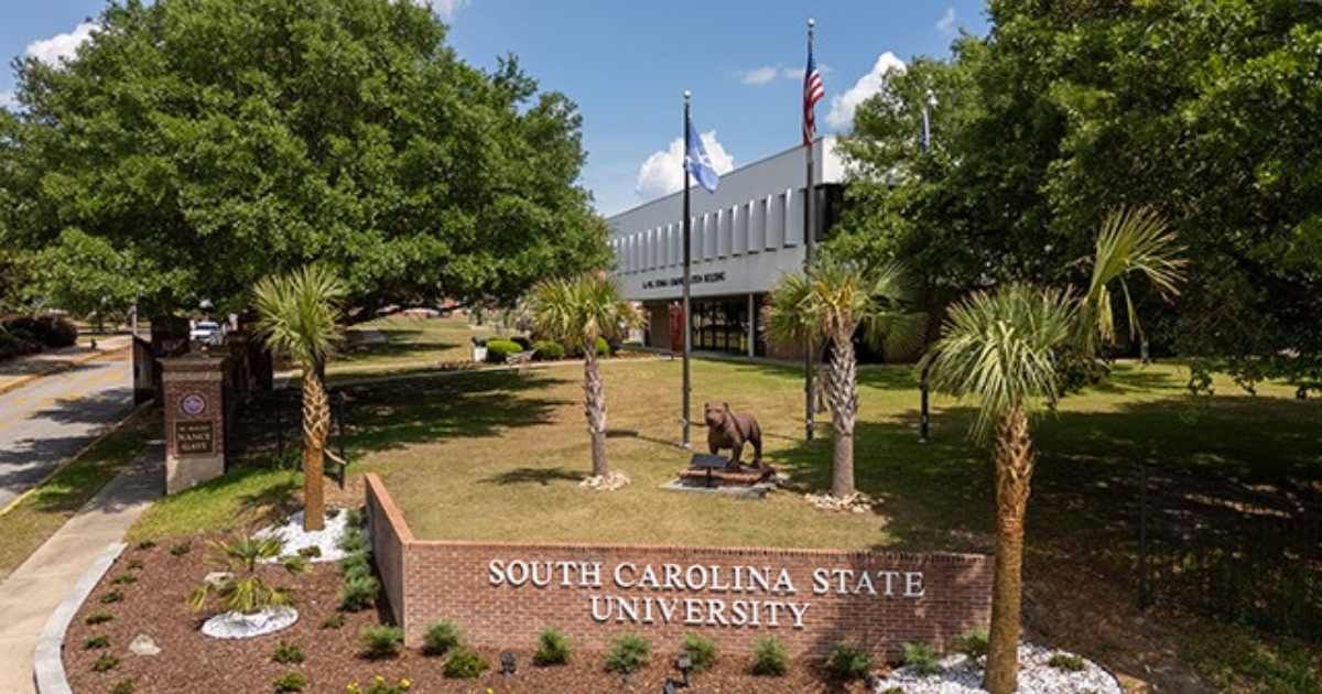 The gunfire was reported around 9:15 pm inside an apartment at the Hugine Suites student residential complex, according to a statement released by the university (Facebook/SCState1896)