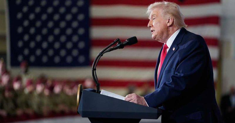 Trump touts military achievements and recruitment boost at Fort Bragg