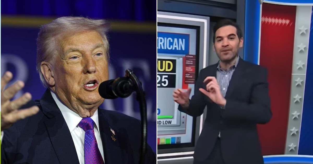 According to Harry Enten, half of Americans expect stocks to rise over the next six months under Trump (CNN/Youtube, Getty Images)