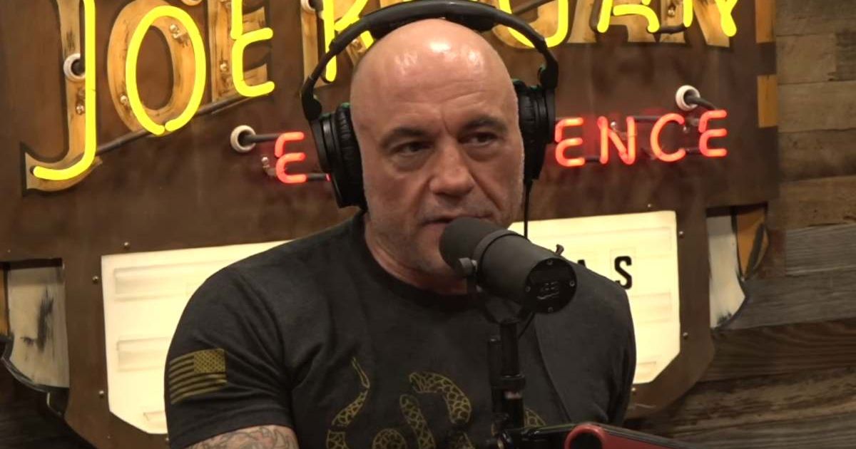 On his podcast, Joe Rogan questioned why names remained blacked out and argued that the continued secrecy fueled distrust across the political spectrum (Screengrab/PowerfulJRE/Youtube)