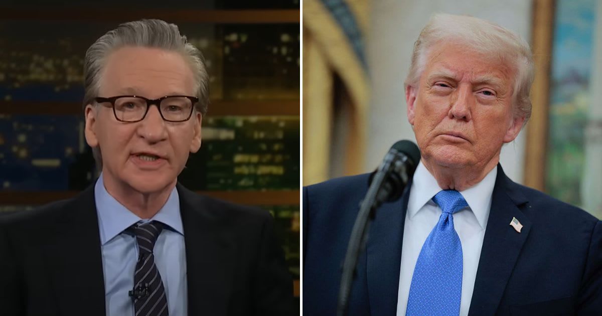 President Trump labeled Bill Maher a 'highly overrated lightweight' following their White House dinner and subsequent public criticisms (Real Time with Bill Maher/YouTube, Getty Images)