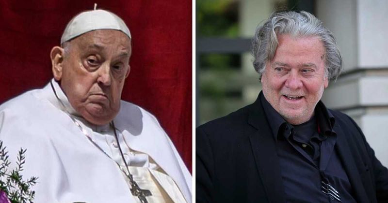 Steve Bannon told Epstein he would ‘take down’ Pope Francis, DOJ records show