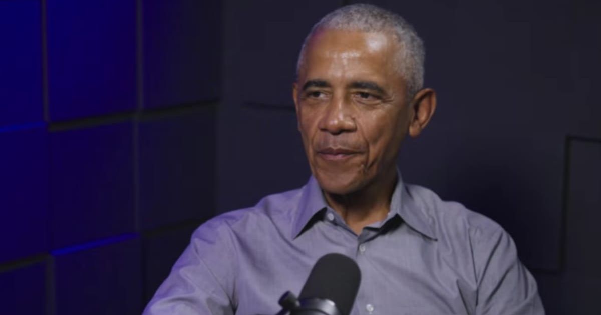 Obama revealed his first question as president was “Where are the aliens?” and confirmed Area 51 held no secrets (Screengrab/Brian Tyler Cohen/YouTube)