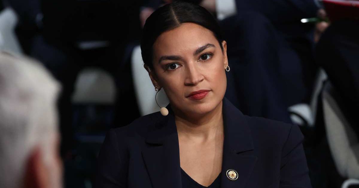 Fox News hosts Julie Banderas and Tomi Lahren take a dig at AOC after she struggles to answer a question about US defending Taiwan (Getty Images)
