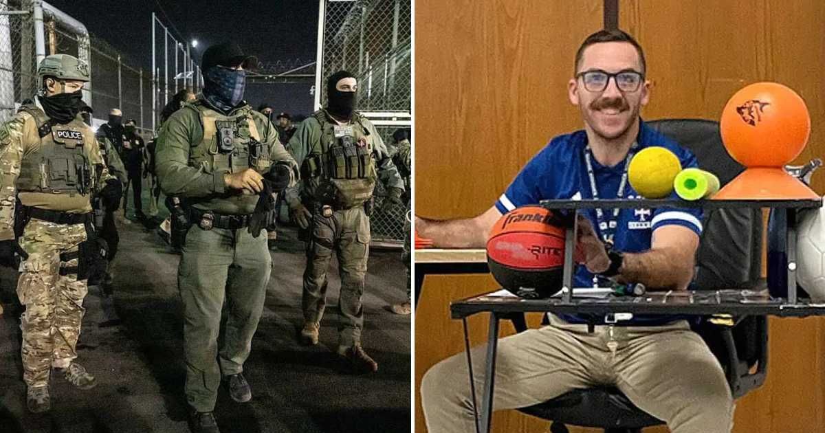 After 14 years teaching, a West Chicago educator said a personal ICE-support post led to his resignation (Getty Images, Samantha Reuter/Gofundme)