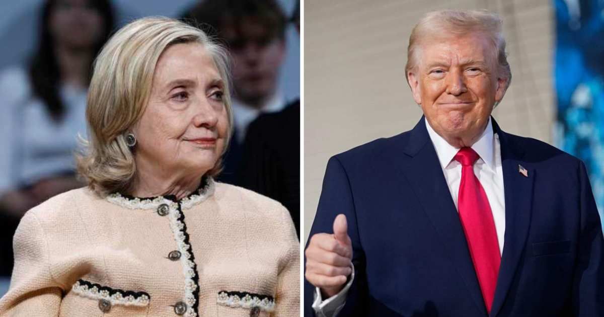 Hillary Clinton called President Donald Trump’s Ukraine approach 'disgraceful,' saying it breaks from longstanding American foreign policy (Getty Images)