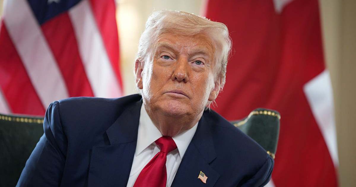 In a Truth Social post, President Donald Trump said that inflation was down, markets were up, and the nation was stronger than ever under his leadership (Getty Images)