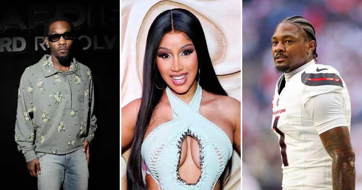 Online rumours claim that Cardi B made a racially insensitive comment about Stefon Diggs and Offset (Getty Images)