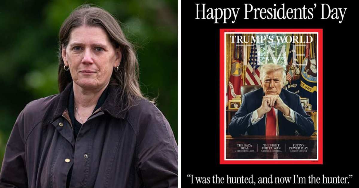 Mary Trump reacted sharply to Donald Trump’s Presidents Day post featuring the ‘hunter’ quote (Screengrab/@WhiteHouse/X, Getty Images)