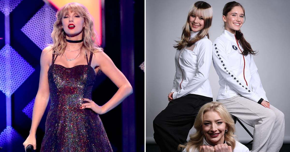 Taylor Swift narrated an NBC promo for Amber Glenn, Alysa Liu and Isabeau Levito before their 2026 Milano Cortina Olympic event (Getty Images)