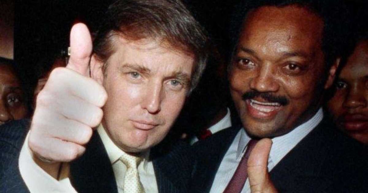 Trump honored the late Rev Jesse Jackson, highlighting their decades-long friendship and collaboration on major policy reforms (x/@EricLDaugh)