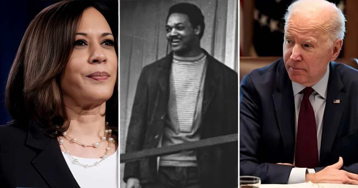 Former President Joe Biden and former Vice President Kamala Harris issued statements honoring the Rev Jesse Jackson as a champion of American democracy (Getty Images)