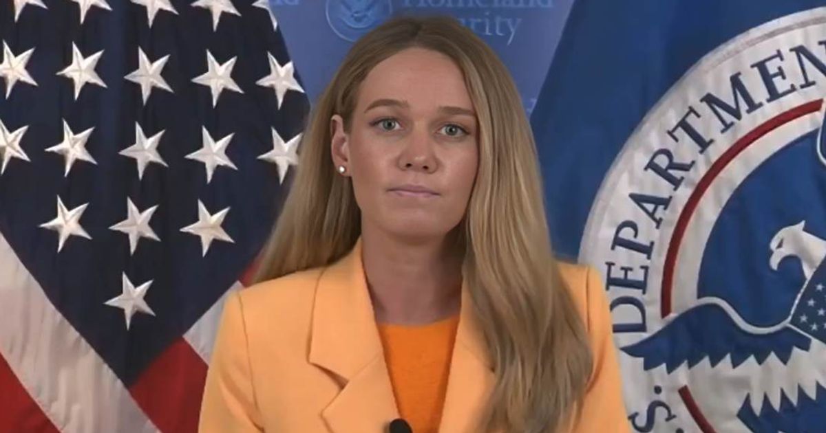 Tricia McLaughlin is leaving her post as chief spokeswoman for the Department of Homeland Security amid declining public backing for the administration’s deportation push (x/@TriciaOhio)